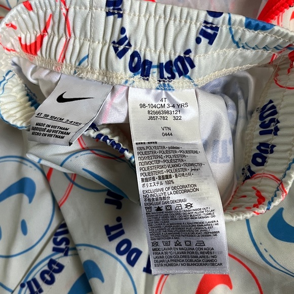 Nike boys just do it smiley face graphic jogger 2pc set size 4T full size jacket - Picture 5 of 5